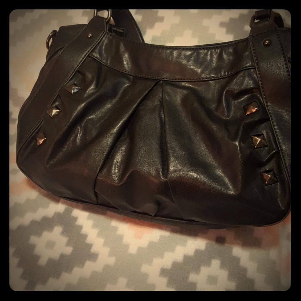 Studded Black Nine&Co purse